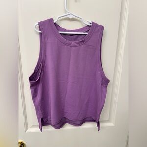 Lululemon Purple Sleeveless Athletic Tank Top size S